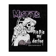 MISFITS, Die Die My Darling Patch (, US ) Accessories NEW/NEW Hassle-Free Returns