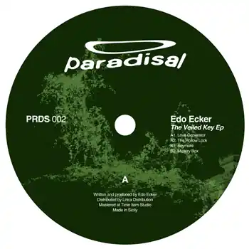 Top Pick Edo Ecker - The Veiled Key EP – A1 - Love GeneratorA2 - The Hollow LockB1 - AnymoreB2 - Mistery Box (Paradisal / PRDS002) | Redeye Records