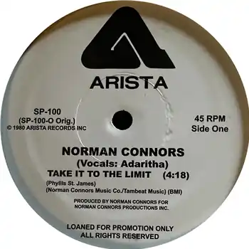 Exclusive Norman Connors - Take It To The Limit (Joe Claussell Edit) – Take It To The Limit (Joe Claussell Edit) / Take It To The Limit(***NOTE : THIS IS… (Misc. / SP-100PURPLE) [Pre-Order] | Redeye Records