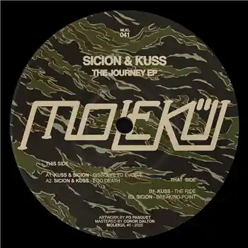 Save Now Sicion & KUSS - The Journey EP – Dissolve To Evolve / Ego Death / The Ride / Breaking Point : Molekül, MLKL041(***NOTE… (Molekül / MLKL041) [Pre-Order] | Redeye Records