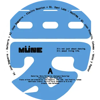 Various Artists - Between States – Jose Daguerre - Barbaria / Jose Daguerre - Electro Reunion / Dani Labb - Resfr0m / Juan… (Müne / MUNE001) [Pre-Order] | Redeye Records Certified