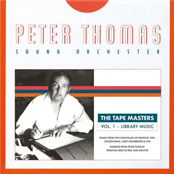 Peter Thomas Sound Orchester - The Tape Masters Vol.1 - Library Music (2 X 10) – Documentation / Block Rocker / Corals In Space / Meeting: Palermo / Astral Snow / Tooty… (Mocambo / MOC101001) [Pre-Order] | Redeye Records New Release
