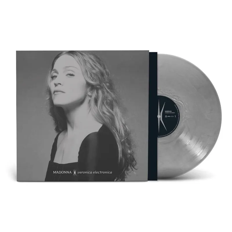 Original Madonna - Veronica Electronica Silver Nugget Metallic Vinyl LP