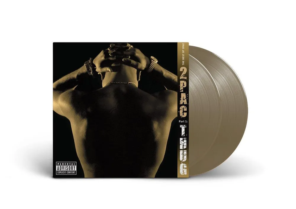 2Pac - The Best Of 2Pac - Part 1: Thug Limited Edition 2x Gold Vinyl LP Reissue Last Chance
