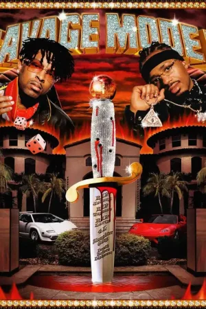 21 Savage & Metro Boomin - Savage Mode II Translucent Red Vinyl LP Super Sale