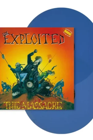THE EXPLOITED - The Massacre (Special Edition) - 2LP - Transparent Blu Low Price