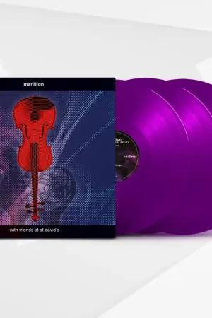 Marillion - With Friends At St David's 3x Violet Transparent Vinyl LP Next Day Delivery