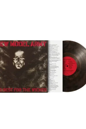 New Model Army - No Rest For The Wicked Limited Edition 180G Clear & Black Marbled Vinyl LP Reissue Save Now