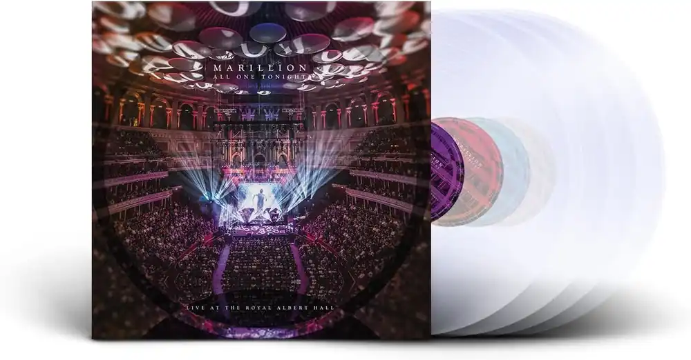 Direct From Manufacturer Marillion - All One Tonight (Live At The Royal Albert Hall) Limited 4x Crystal Clear Vinyl LP Reissue