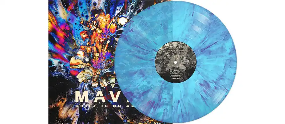 MAVIS - Grief Is No Ally Blue Marbled Vinyl LP Same Day Shipping
