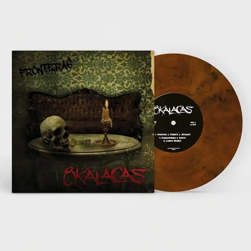 8 KALACAS - Fronteras - LP - Orange / Black Marbled Vinyl Free Delivery