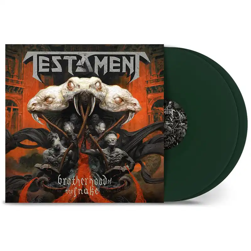 TESTAMENT - Brotherhood Of The Snake (Repress) - 2LP - Dark Green Viny Bulk Order