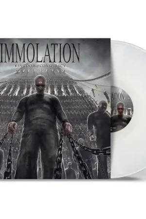 Top Pick IMMOLATION - Kingdom of Conspiracy (Reissue) - LP - Solid White Vinyl