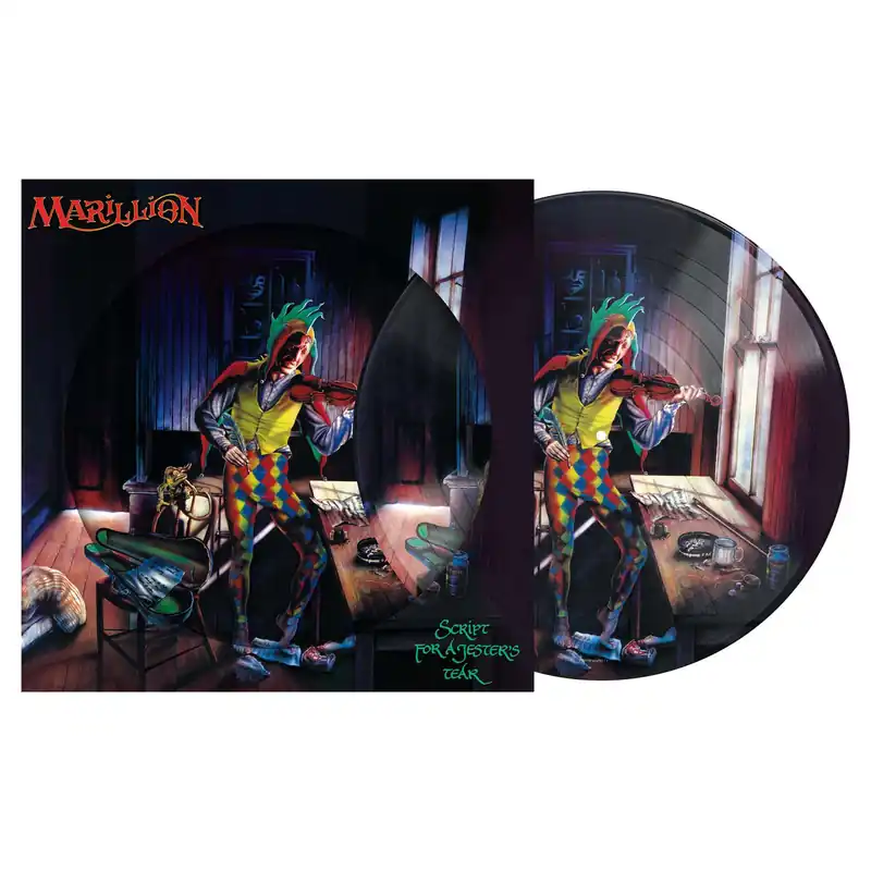Fast Shipping Marillion - Script for a Jester's Tear Picture Disc Vinyl LP Reissue