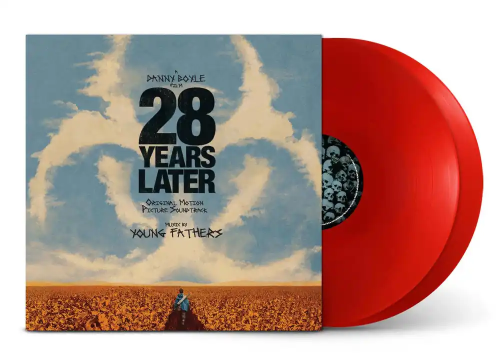 28 Years Later (Original Motion Picture Soundtrack) - Young Fathers 2x Blood Red Vinyl LP Fresh Stock