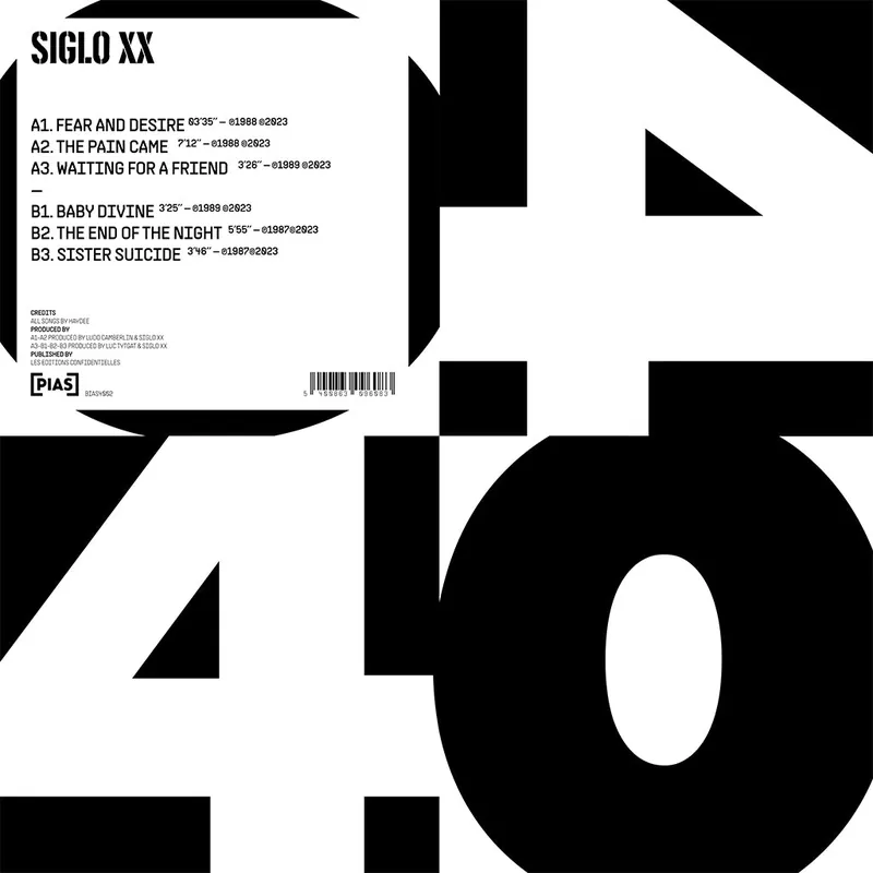 Warranty Included SIGLO XX - PIAS40 - 12" EP - Vinyl