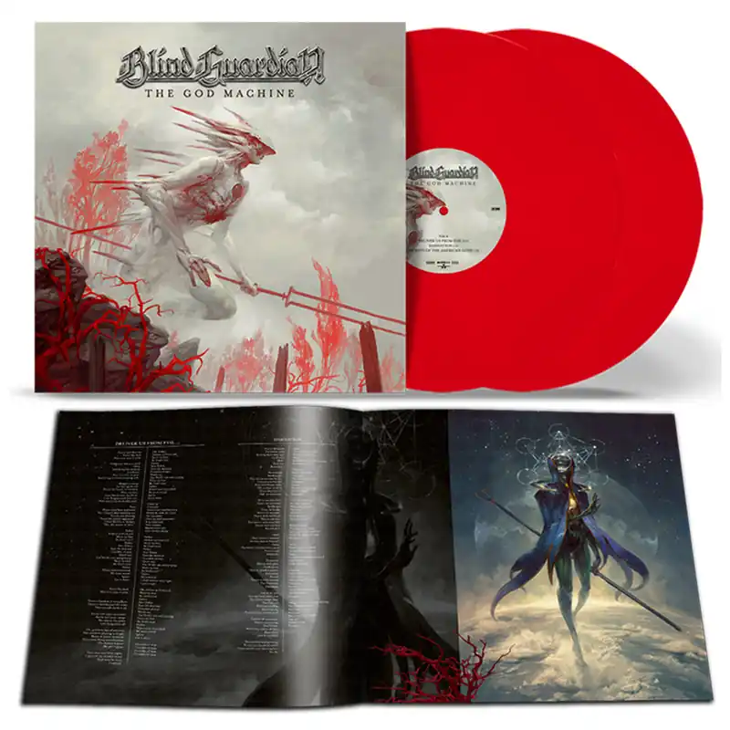 BLIND GUARDIAN - The God Machine - 2LP - Gatefold Red Vinyl Worldwide Shipping